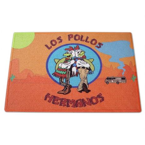 Tapete Capacho Breaking Bad Los Pollos Hermanos - Fabrica geek é boa?