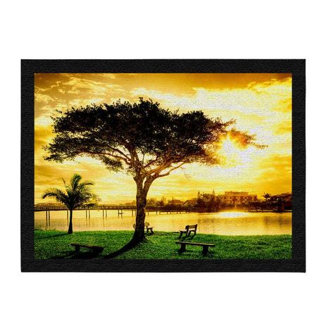 Tapete  capacho COLOURS  decorativo, criativo e descolado - Árvore tamanho 40 x 60 cm - Colours  creative photo decor é boa?