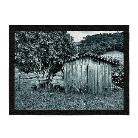 Tapete capacho COLOURS decorativo, criativo e descolado - Bicicleta no sítio tamanho 40 x 60 cm - Colours creative photo decor Menor preço em Tapete capacho COLOURS decorativo, criativo e descolado - Bicicleta no sítio tamanho 40 x 60 cm - Colours creative photo decor