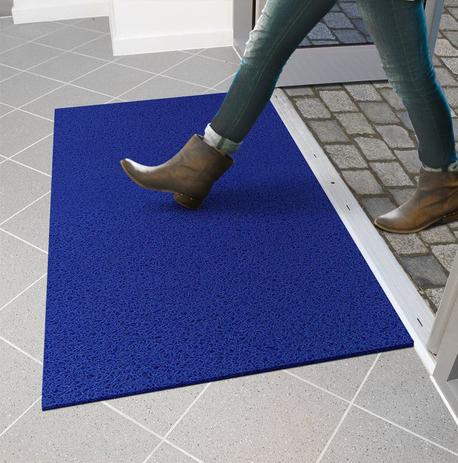 Tapete Capacho Vinil Liso Azul Royal 1,20 X 0,60 - Sindico Shop Menor preço em Tapete Capacho Vinil Liso Azul Royal 1,20 X 0,60 - Sindico Shop