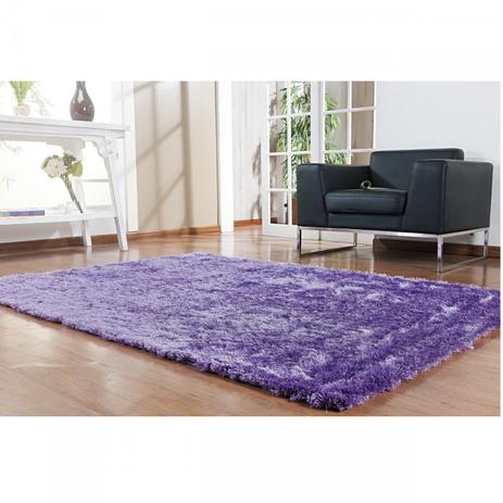 Tapete Clássico Liso Silk Shaggy Niazitex 1,40m x 2,00m Lilás Menor preço em Tapete Clássico Liso Silk Shaggy Niazitex 1,40m x 2,00m Lilás