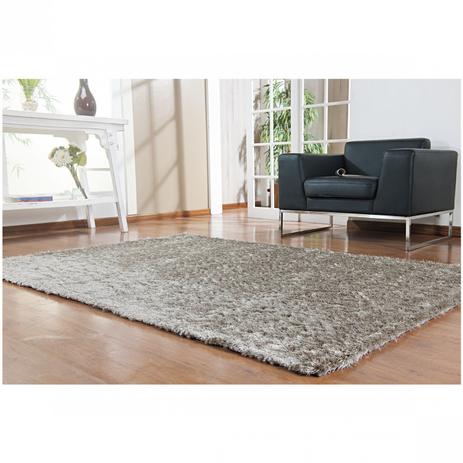 Tapete Clássico Liso Silk Shaggy Niazitex 2,00m x 2,50m Prata Menor preço em Tapete Clássico Liso Silk Shaggy Niazitex 2,00m x 2,50m Prata