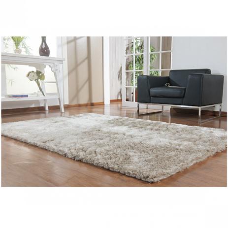Tapete Clássico Liso Silk Shaggy Niazitex 3,00m x 4,00m Marfim Menor preço em Tapete Clássico Liso Silk Shaggy Niazitex 3,00m x 4,00m Marfim
