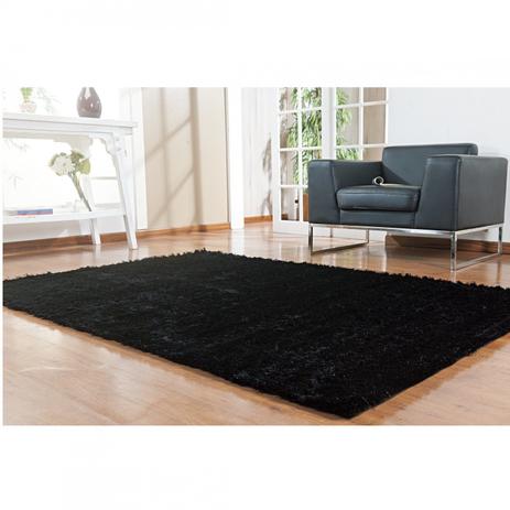 Tapete Clássico Liso Silk Shaggy Niazitex 50cm x 1,00m Preto Menor preço em Tapete Clássico Liso Silk Shaggy Niazitex 50cm x 1,00m Preto
