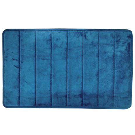 Tapete Clássico para Banheiro Miami Niazitex 40cmx60cm Marinho Menor preço em Tapete Clássico para Banheiro Miami Niazitex 40cmx60cm Marinho