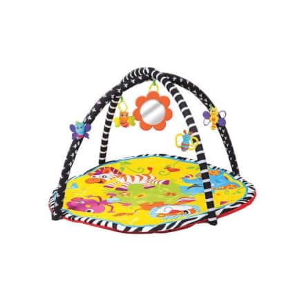Tapete com Ginásio de Atividades Baby - Safari - Buba Menor preço em Tapete com Ginásio de Atividades Baby - Safari - Buba