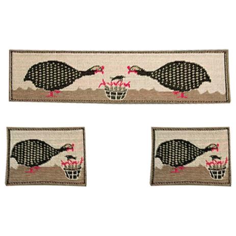 Menor preço em Tapete Cozinha Sisal Look 1 - 41X120 cm e 2 - 41X60 cm Arena Sl-Angola  Rayza