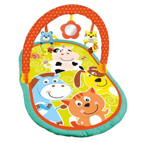 Tapete de Atividades Baby Animais - Buba Menor preço em Tapete de Atividades Baby Animais - Buba