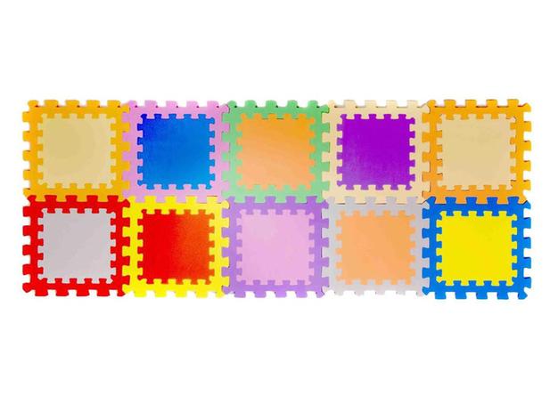 Tapete de Atividades EVA Mingone - Fofinho Liso 10 Peças 30x30cm cada Menor preço em Tapete de Atividades EVA Mingone - Fofinho Liso 10 Peças 30x30cm cada