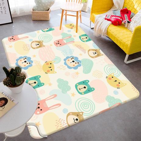 Tapete de Atividades Infantil Bichinhos Coloridos - Love Decor Menor preço em Tapete de Atividades Infantil Bichinhos Coloridos - Love Decor