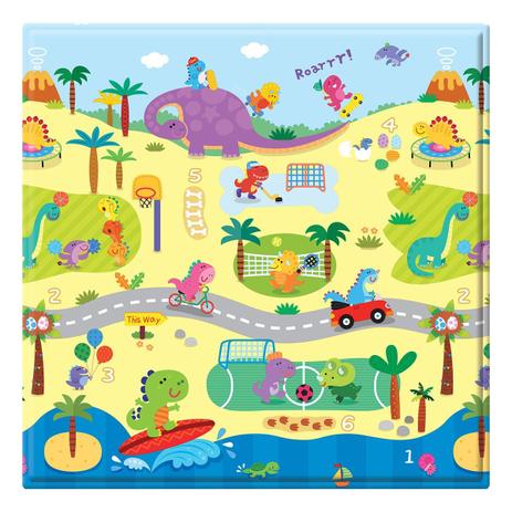 Tapete De Atividades Infantil Dino Sports 1.25m Azul Safety 1s - Safety 1st Menor preço em Tapete De Atividades Infantil Dino Sports 1.25m Azul Safety 1s - Safety 1st