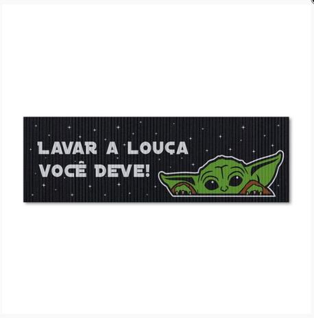 Tapete De Cozinha Nerd Geek Baby Yoda Tamanho 1,25x40cm - beek Menor preço em Tapete De Cozinha Nerd Geek Baby Yoda Tamanho 1,25x40cm - beek