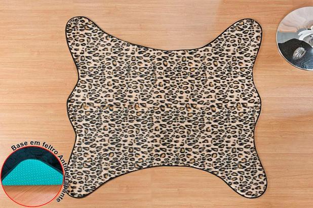 Tapete De Pelúcia Premium Caçador Safari Leopardo - Guga tapetes Menor preço em Tapete De Pelúcia Premium Caçador Safari Leopardo - Guga tapetes