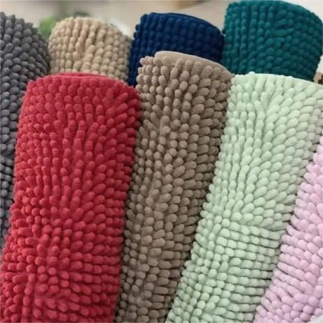 Tapete de Piso Dedinho Bolinha 40x60 Microfibra Antiderrapante Chão Banheiro - Rozac Menor preço em Tapete de Piso Dedinho Bolinha 40x60 Microfibra Antiderrapante Chão Banheiro - Rozac