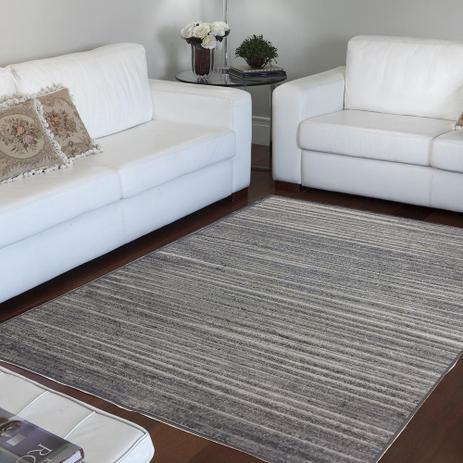 Tapete de Sala Belga Des 114A Cinza 60 x 100 cm - Corttex é boa?
