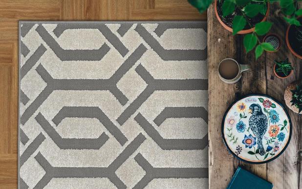 Tapete de Sala Chevron Minério 1,50X2,00M - São Carlos - Tapetes São Carlos Menor preço em Tapete de Sala Chevron Minério 1,50X2,00M - São Carlos - Tapetes São Carlos