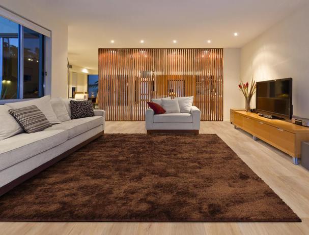 Tapete de Sala New Silk Marrom 100 x 150 cm - São Carlos - Tapetes são carlos é ruim? Tapete de Sala New Silk Marrom 100 x 150 cm - São Carlos - Tapetes são carlos é boa?