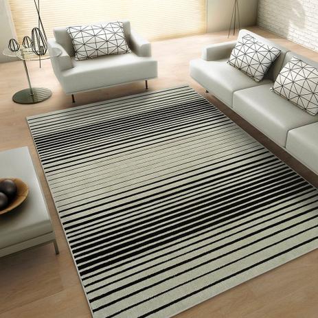 Tapete de Sala Soft Zebra 100 x 150 cm - São Carlos - Tapetes são carlos Menor preço em Tapete de Sala Soft Zebra 100 x 150 cm - São Carlos - Tapetes são carlos