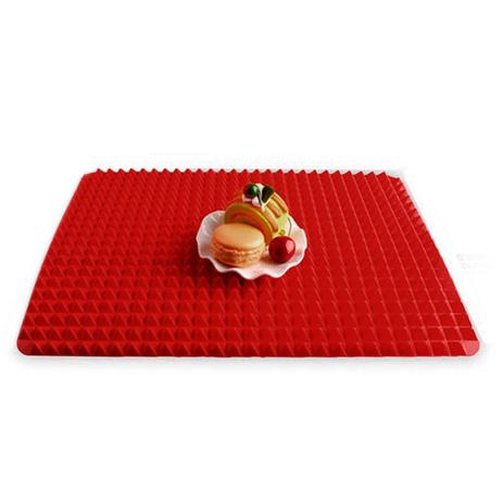 Tapete de Silicone Culinário Pirâmide - K Online Menor preço em Tapete de Silicone Culinário Pirâmide - K Online
