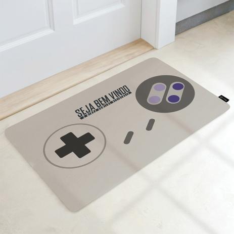 Tapete Decorativo 60x40cm Controle 02 - Synth decor Menor preço em Tapete Decorativo 60x40cm Controle 02 - Synth decor
