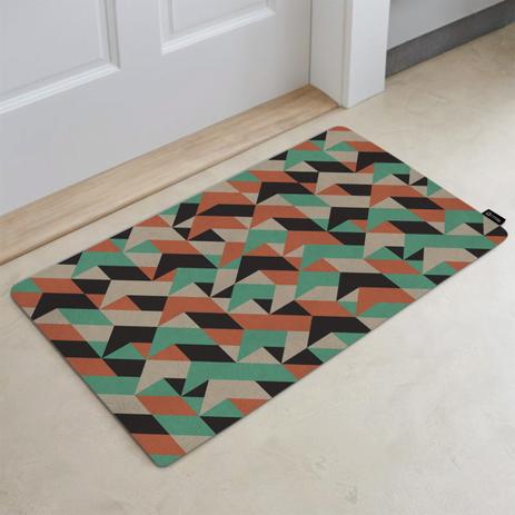 Tapete Decorativo 60x40cm Geometric 02 - Synth decor Menor preço em Tapete Decorativo 60x40cm Geometric 02 - Synth decor