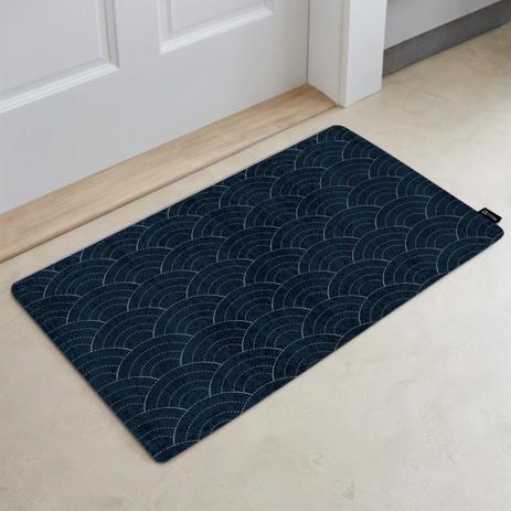Tapete Decorativo 60x40cm Geometrico Oriental - Synth decor Menor preço em Tapete Decorativo 60x40cm Geometrico Oriental - Synth decor