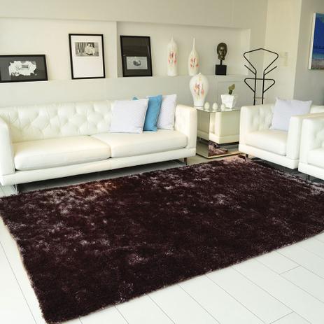 Tapete Felpudo Para Quarto e Sala Colima Peludo Marrom 200cmX250cm - Casa dona é ruim? Tapete Felpudo Para Quarto e Sala Colima Peludo Marrom 200cmX250cm - Casa dona é boa?