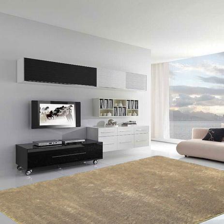 Tapete Felpudo para Sala Casa Dona Bege 200cm x 250cm Menor preço em Tapete Felpudo para Sala Casa Dona Bege 200cm x 250cm