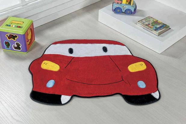 Tapete Formato Premium 78cm x 60cm Carro Vermelho - Guga tapetes Menor preço em Tapete Formato Premium 78cm x 60cm Carro Vermelho - Guga tapetes