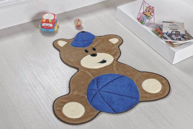 Tapete Formato Premium Urso Baby Azul Royal - Guga tapetes Menor preço em Tapete Formato Premium Urso Baby Azul Royal - Guga tapetes