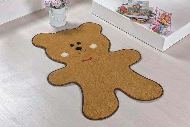 Tapete Formato Premium Urso Biscoito Caramelo - Guga tapetes Menor preço em Tapete Formato Premium Urso Biscoito Caramelo - Guga tapetes
