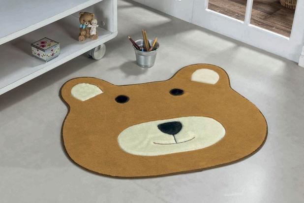 Tapete Formato Premium Urso Caramelo - Guga tapetes Menor preço em Tapete Formato Premium Urso Caramelo - Guga tapetes
