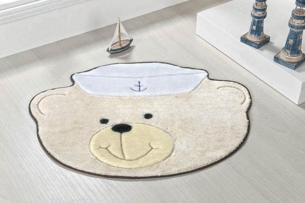 Tapete Formato Premium Urso Marinheiro Palha - Guga tapetes Menor preço em Tapete Formato Premium Urso Marinheiro Palha - Guga tapetes