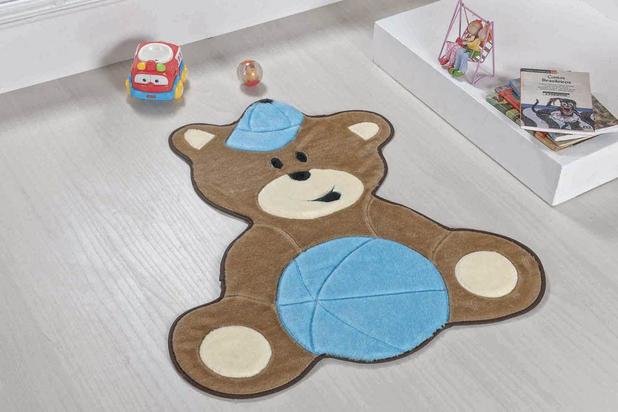 Tapete Formato Urso Baby Azul Turqueza - Guga tapetes Menor preço em Tapete Formato Urso Baby Azul Turqueza - Guga tapetes