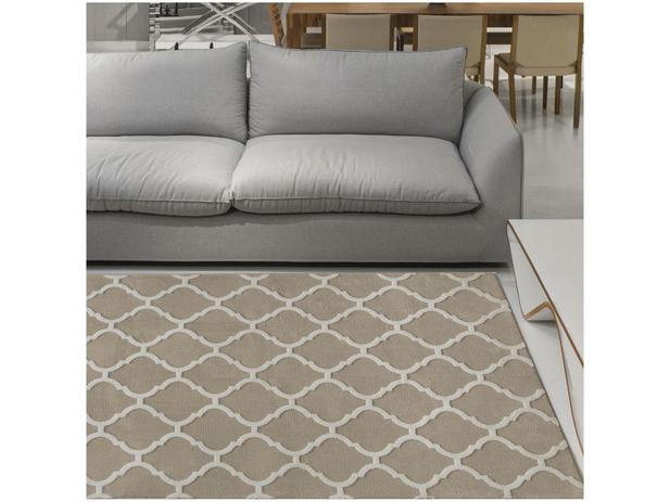 Tapete Geométrico Retangular Elegance Imperial - 140x200cm Jolitex