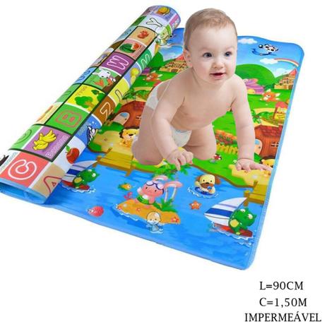Tapete Gigante Infantil Educativo Colchonete Para Bebês Impermável. - Polies Menor preço em Tapete Gigante Infantil Educativo Colchonete Para Bebês Impermável. - Polies