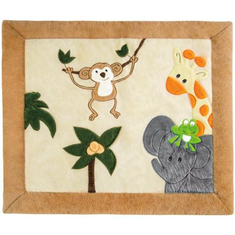 Tapete Grande Emborrachado Retangular Selva Macaco Elefante Sapo Girafa - Tapete mágico Menor preço em Tapete Grande Emborrachado Retangular Selva Macaco Elefante Sapo Girafa - Tapete mágico