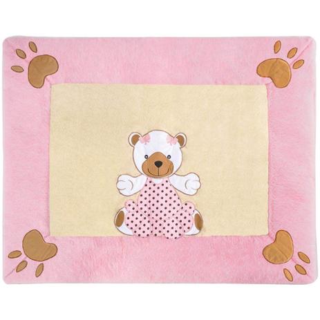 Tapete Grande Emborrachado Retangular Ursa Vestido Bolinhas Patas - Tapete mágico Menor preço em Tapete Grande Emborrachado Retangular Ursa Vestido Bolinhas Patas - Tapete mágico