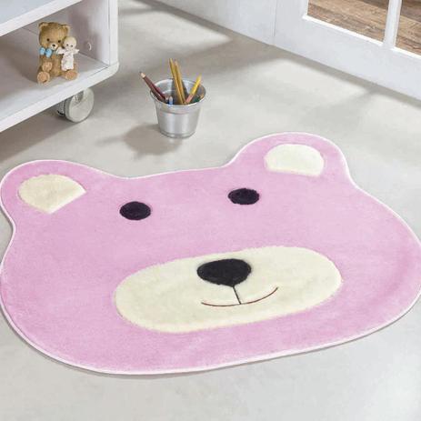 Tapete Grande Infantil De Pelúcia Ursinho Premium Antiderrapante - Rosa - Guga tapetes Menor preço em Tapete Grande Infantil De Pelúcia Ursinho Premium Antiderrapante - Rosa - Guga tapetes