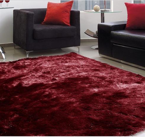 Tapete Harmony Vermelho 2,00X3,00M - Tapetes Corttex Menor preço em Tapete Harmony Vermelho 2,00X3,00M - Tapetes Corttex