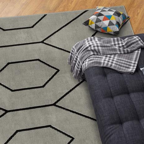 Tapete Herat Export Gray 12/58 0,50X1,00 -Lançamento Tapetes São Carlos Menor preço em Tapete Herat Export Gray 12/58 0,50X1,00 -Lançamento Tapetes São Carlos