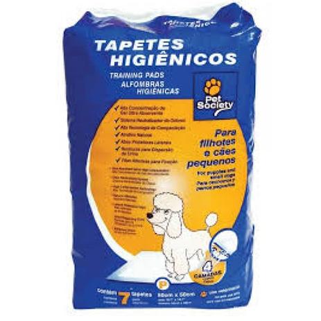 Tapete Higiênico 50 X 50 cm - 7 Unidades - Pet society Menor preço em Tapete Higiênico 50 X 50 cm - 7 Unidades - Pet society