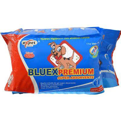 Tapete Higiênico Bluexpremium - 7 UN - Expet Menor preço em Tapete Higiênico Bluexpremium - 7 UN - Expet