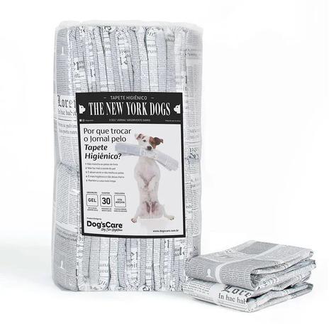 Tapete Higiênico Cães The New York Dogs Médio C/30 Unidades - DOGS CARE Menor preço em Tapete Higiênico Cães The New York Dogs Médio C/30 Unidades - DOGS CARE