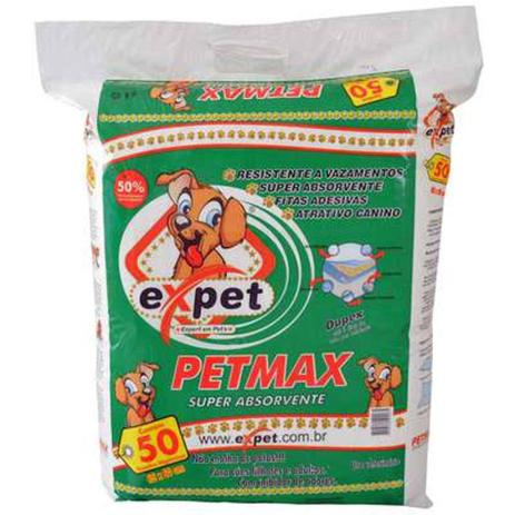 Tapete Higiênico Expet Pet Max - 50 Unidades Menor preço em Tapete Higiênico Expet Pet Max - 50 Unidades