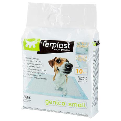 Tapete Higiênico Genico - Pequeno x10 - Ferplast Menor preço em Tapete Higiênico Genico - Pequeno x10 - Ferplast