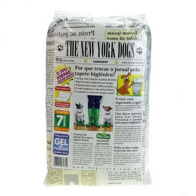Tapete Higienico Jornal para Caes The Newyork Dog's Care - 7 Unidades - Pet society Menor preço em Tapete Higienico Jornal para Caes The Newyork Dog's Care - 7 Unidades - Pet society