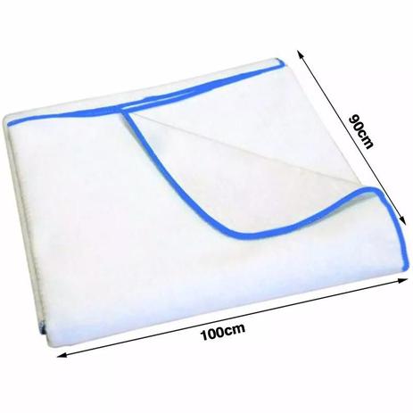 Tapete higiênico lavável fêmeas pró canine 100x90cm - azul - Pró-canine é boa?