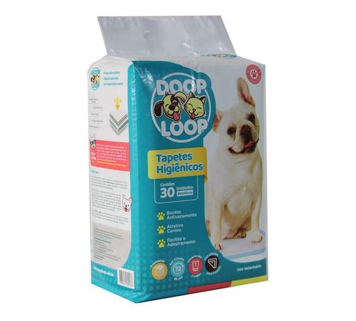 Tapete Higiênico Para Cães 60X60CM - 30 UNIDADES Doop Loop Menor preço em Tapete Higiênico Para Cães 60X60CM - 30 UNIDADES Doop Loop
