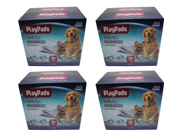 Tapete Higiênico Para Cães 60X80CM - 120 Unidades Playpads - Play Pads Menor preço em Tapete Higiênico Para Cães 60X80CM - 120 Unidades Playpads - Play Pads